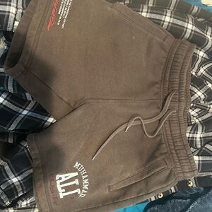 PALACE Brown Muhammad Ali Shorts